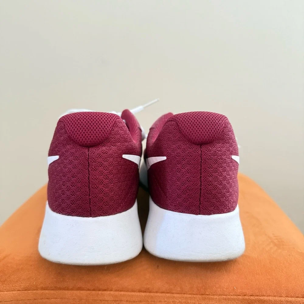 Nike Burgundy and White Athletic Shoes - Picture 2 of 5